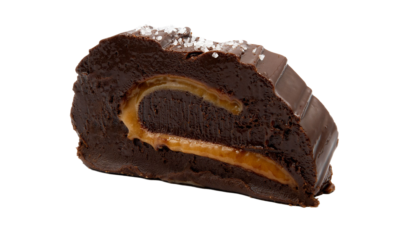Dark Sea Salt Caramel Fudge