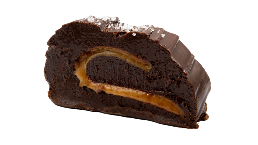 Dark Sea Salt Caramel Fudge