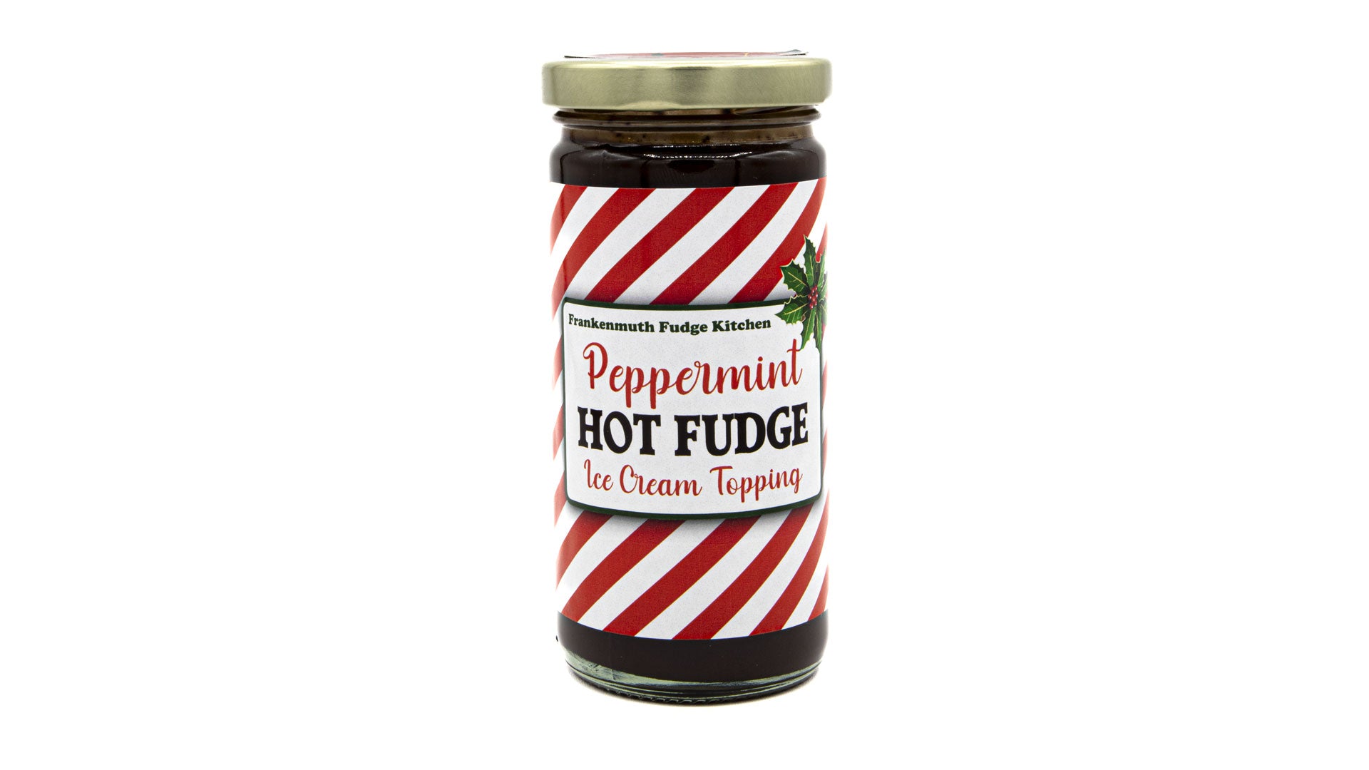 Peppermint Hot Fudge Ice Cream Topping