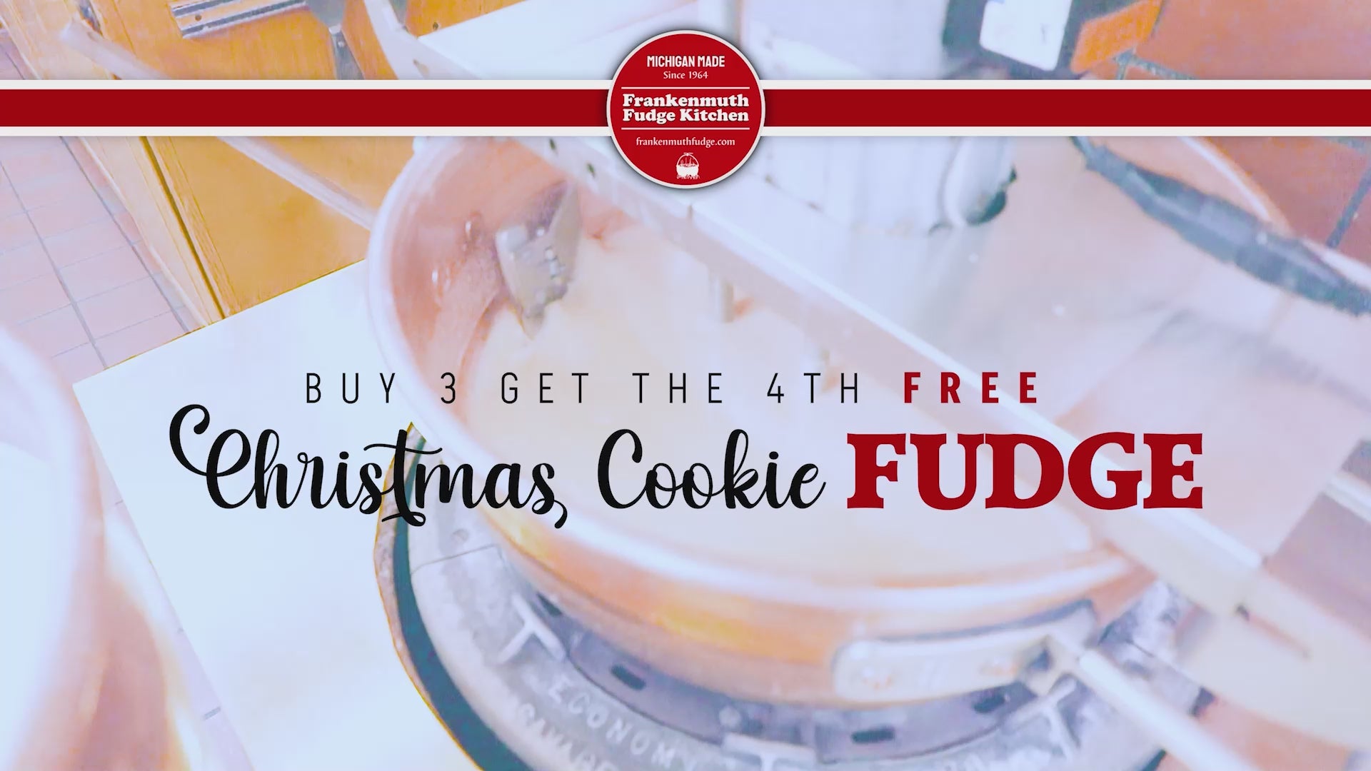 Christmas Cookie Fudge