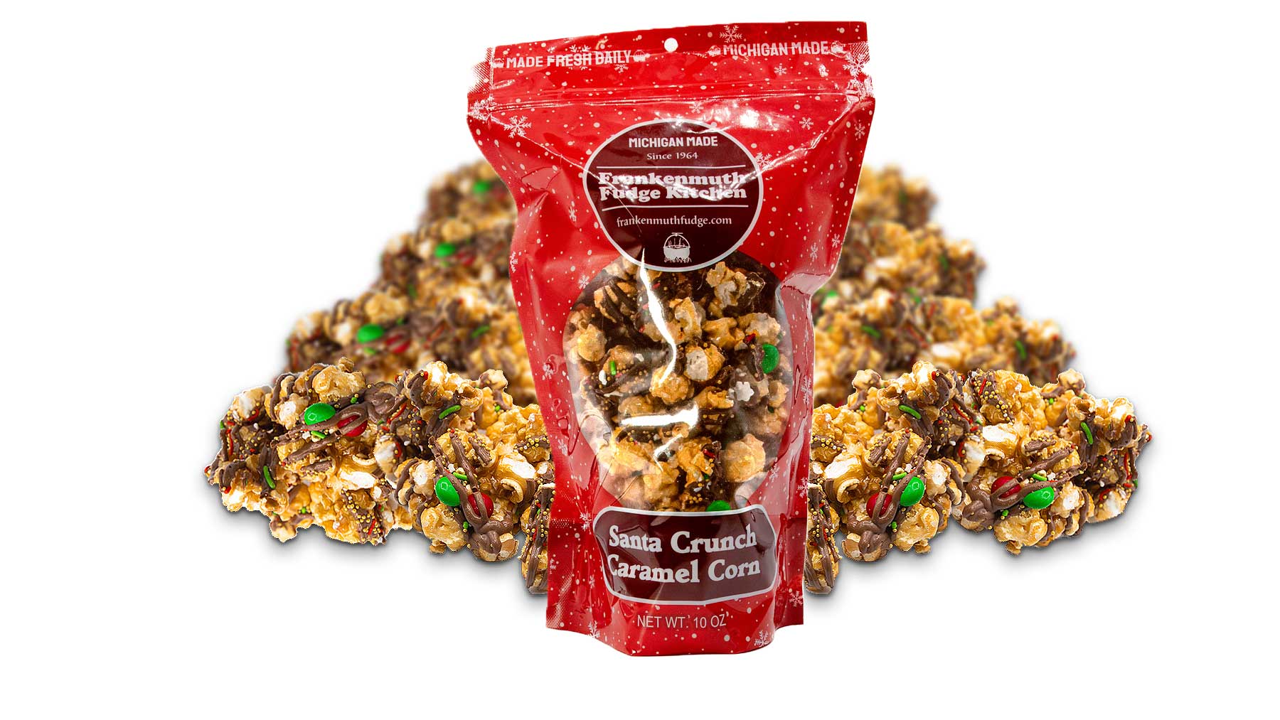 Santa Crunch Caramel Corn