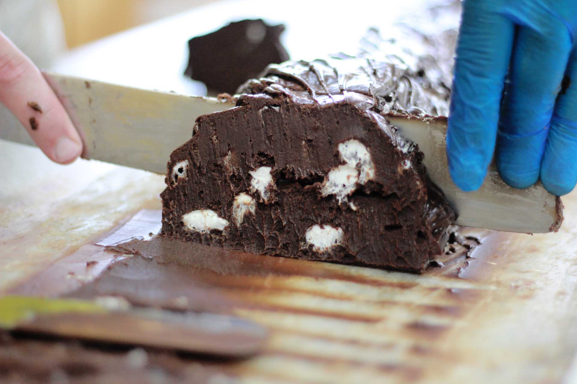 Bonfire Brownie Fudge