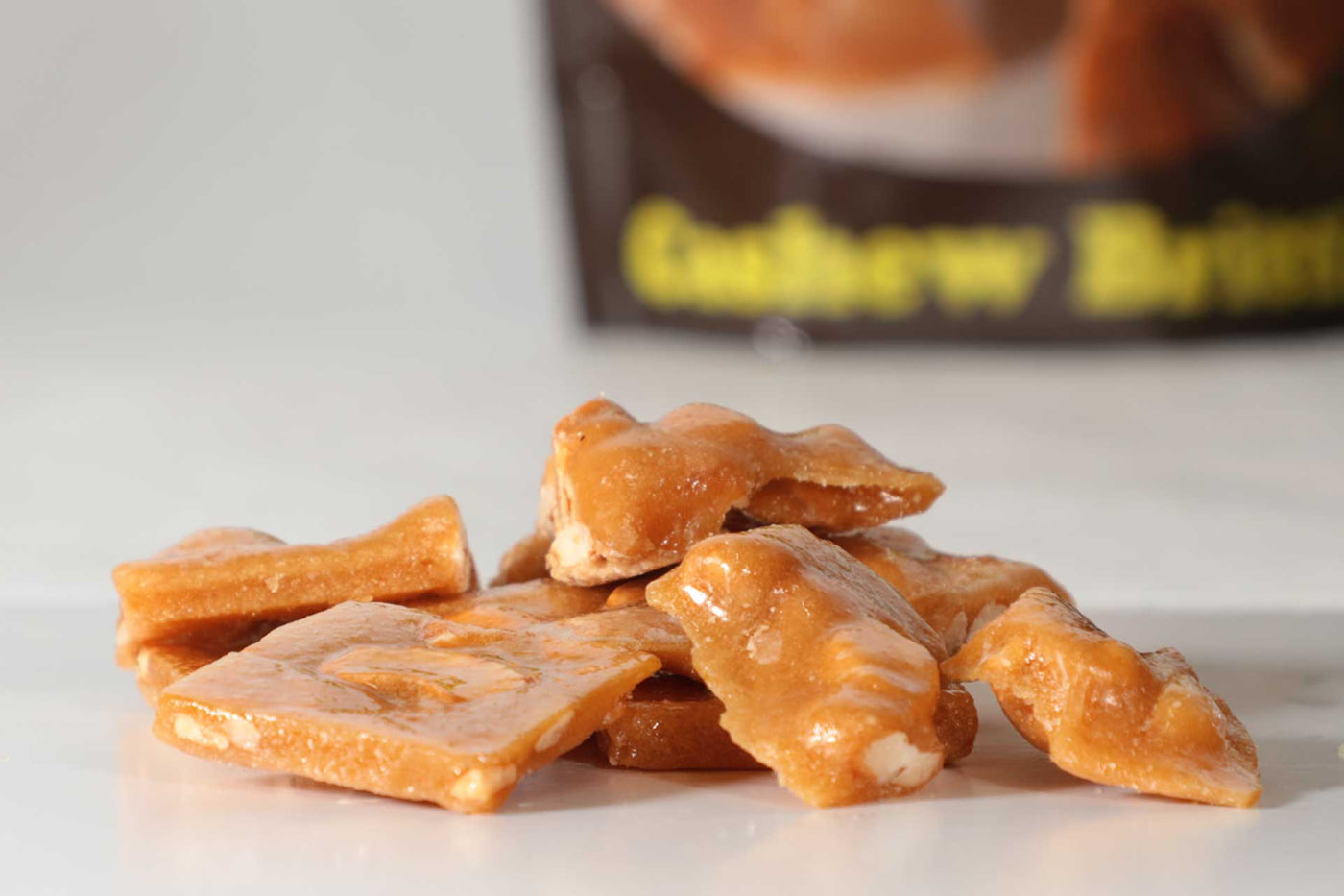 Cashew Brittle - 1/2 lb