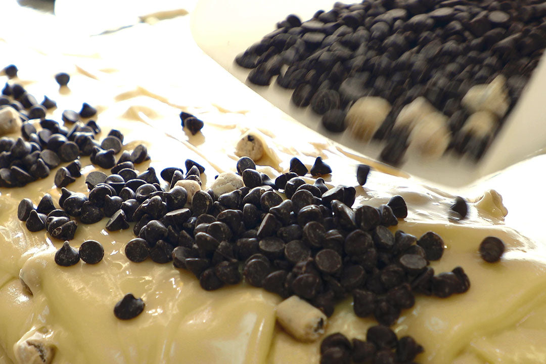 Chocolate Chip Cookie Dough Fudge